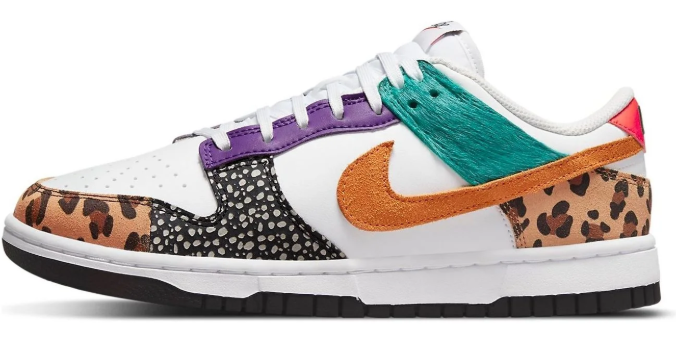 Women's Nike Dunk Low SE 'Safari Mix' Sneakers - DN3866-100