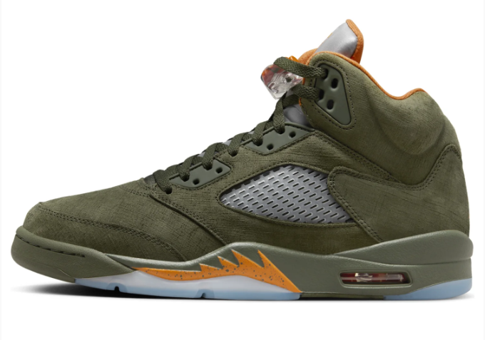Air Jordan 5 Retro 'Olive' 2024 Sneakers