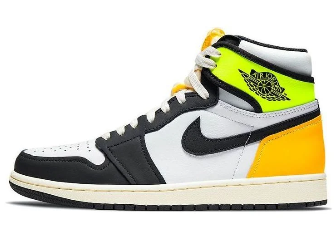 Air Jordan 1 Retro High OG Sneakers - Volt Gold 555088-118
