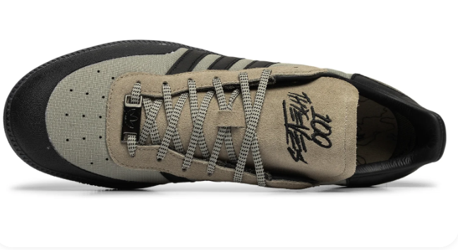 adidas x 100 Thieves Palos Hills Sneakers - Silver Pebble JR5536