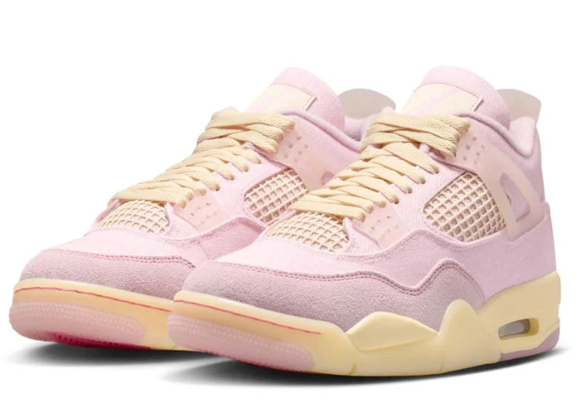 Women's Air Jordan 4 Retro Pearl Pink / Iced Carmine