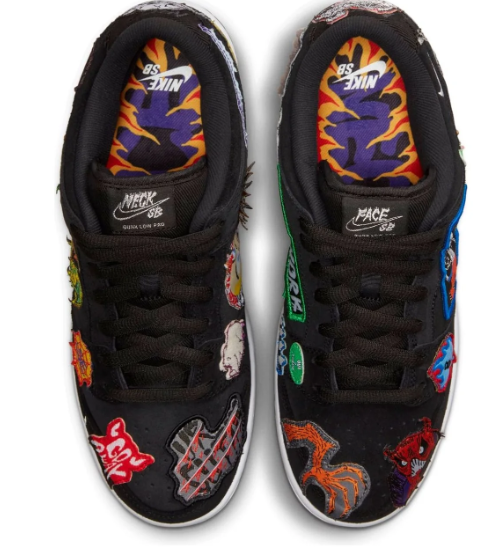 Nike x Neckface SB Dunk Low Pro Black DQ4488-001