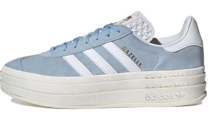 Women's adidas Gazelle Bold 'Clear Sky' Platform Sneakers