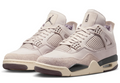 A Ma Maniére x Women's Air Jordan 4 'Fossil Stone' Sneakers