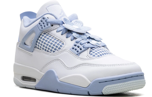 Women's Air Jordan 4 Sneakers - Aluminum “Forget Me Not” HV0823-100