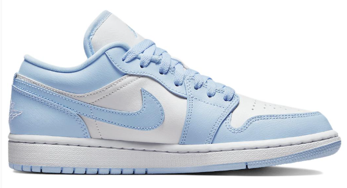 Women's Air Jordan 1 Low 'Ice Blue' Sneakers