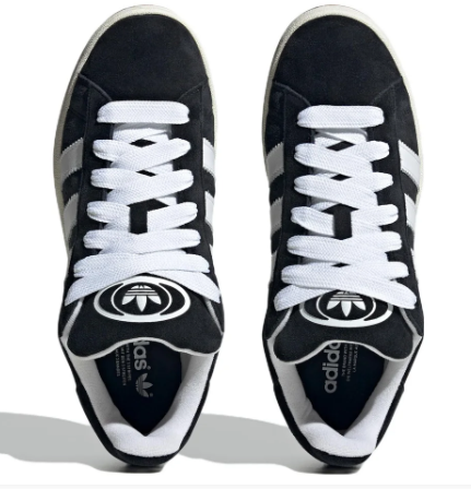 adidas Campus 00s Sneakers - Black / White / Gum HQ8708