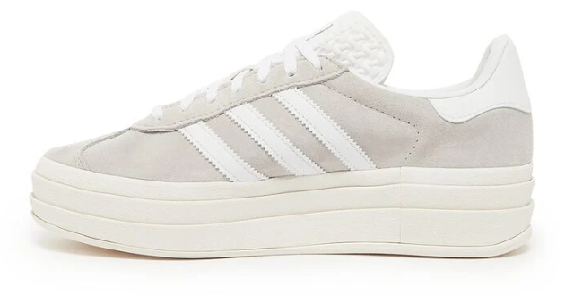 Women's adidas Gazelle Bold 'Grey / White' Platform Sneakers