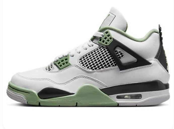 Women's Air Jordan 4 Retro Sneakers - 'Seafoam' AQ9129-103