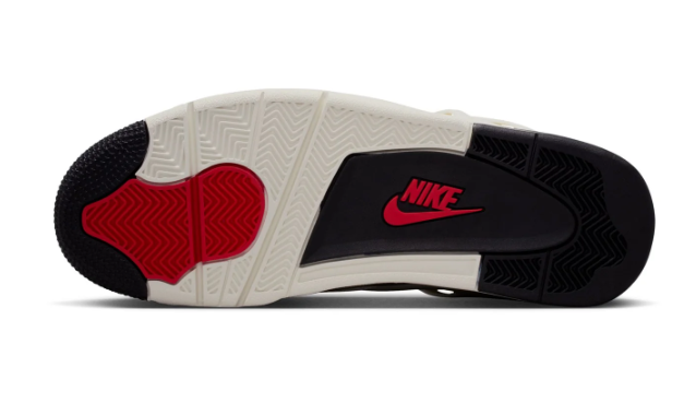 Men's Air Jordan 4 'Flight Club' Sail / Black / University Red