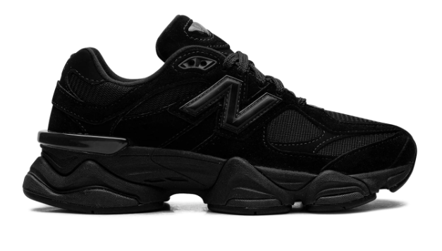 New Balance 9060 'Triple Black' Sneakers