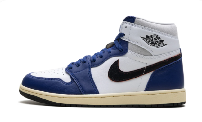 Air Jordan 1 High OG “Rare Air” Sneakers - Deep Royal Blue DZ5485-100