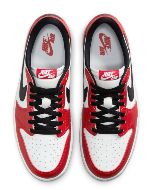 Men's Air Jordan 1 Low OG 'Banned' Varsity Red / Black