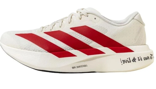 adidas Adizero Evo SL 'White / Red' Running Shoes