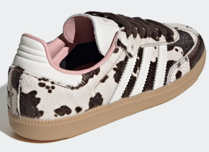 adidas Originals Women’s Samba OG Sneakers - Cow Print