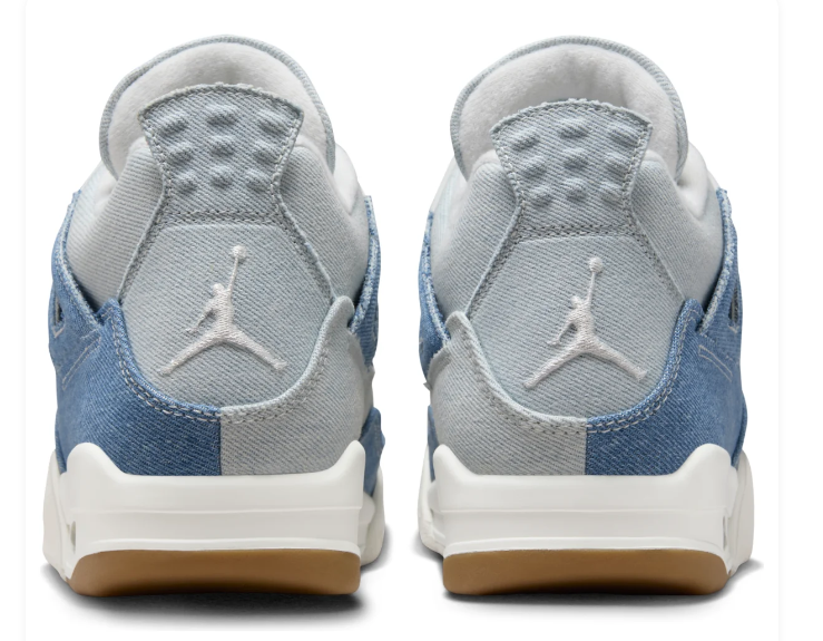 Women's Air Jordan 4 TEX 'Denim' Sneakers - IB6716-100