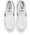 Nike Blazer Mid '77 Vintage White Black Sneakers | BQ6806-100