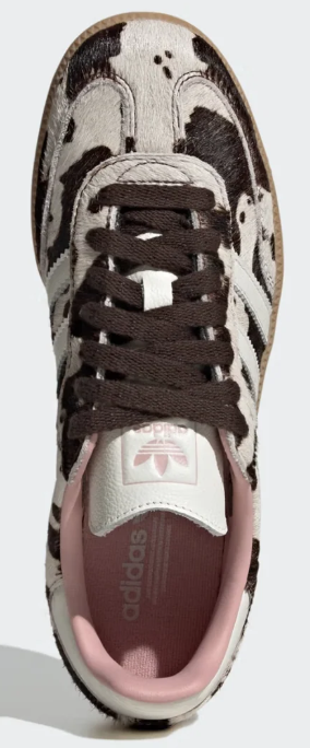 adidas Originals Women’s Samba OG Sneakers - Cow Print
