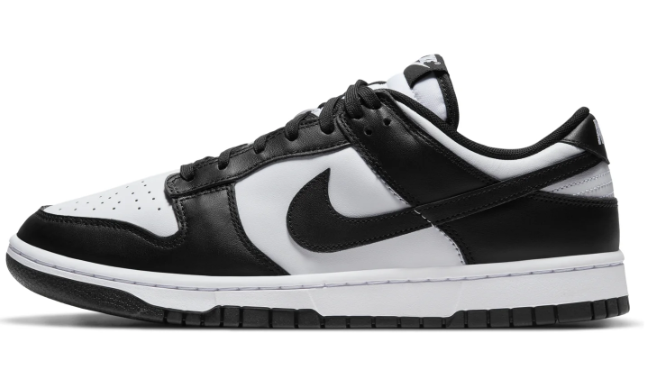 Nike Dunk Low 'Panda' Black White Sneakers | DD1391-100
