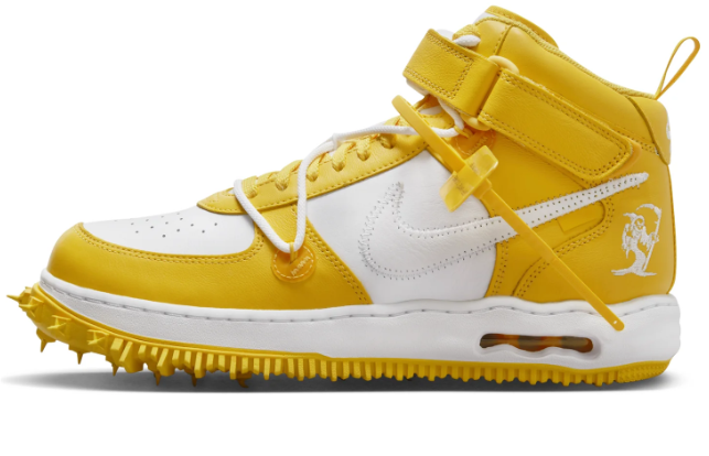 Nike x Off-White Air Force 1 Mid SP Varsity Maize DR0500-101