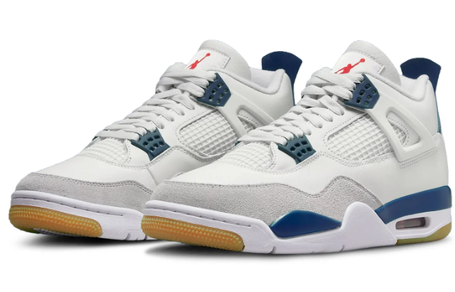 Nike SB x Air Jordan 4 Navy Skate Shoes