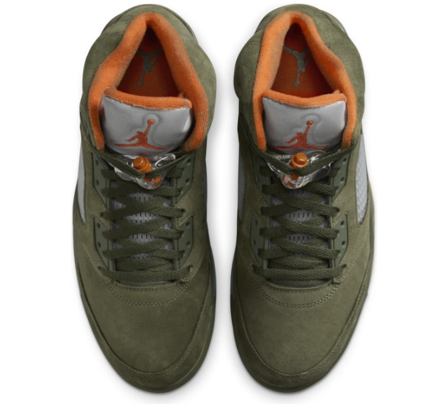 Air Jordan 5 Retro 'Olive' 2024 Sneakers
