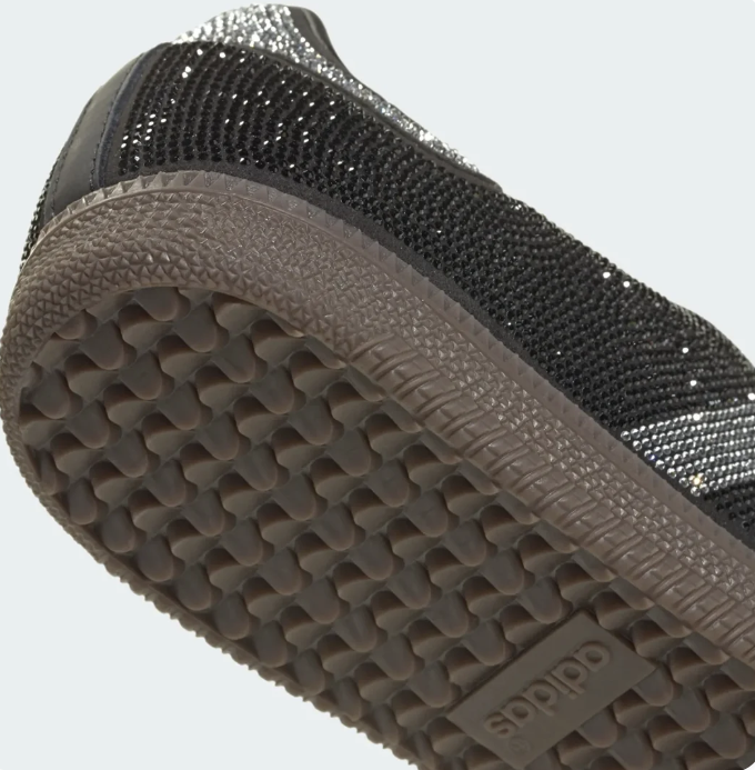 adidas Samba OG Rhinestone Women's Sneakers - Black/Silver