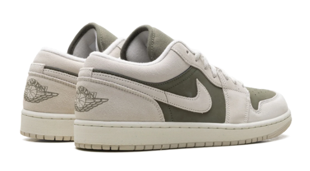 Air Jordan 1 Low SE Sneakers - Medium Olive / Sail HV4089-201