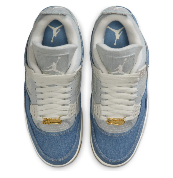 Women's Air Jordan 4 TEX 'Denim' Sneakers - IB6716-100