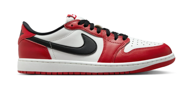 Men's Air Jordan 1 Low OG 'Banned' Varsity Red / Black