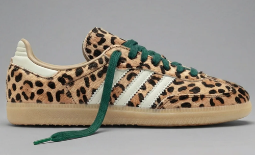 adidas Originals Women’s Samba OG Sneakers - Leopard Magic Beige KI6674