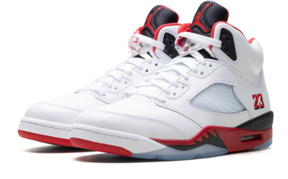 Air Jordan 5 'Fire Red – Black Tongue' 2025 Sneakers