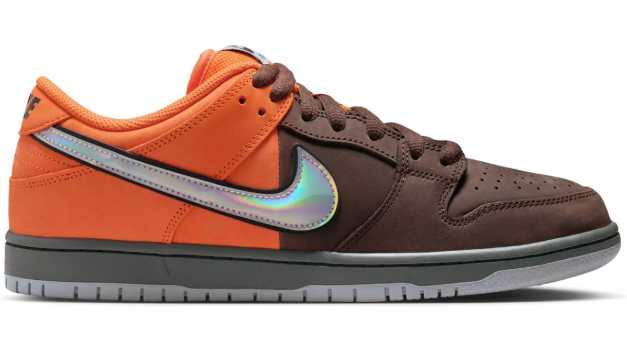 Nike SB Muni Fast Pass Dunk Low Pro Safety Orange / Wolf Grey / Baroque Brown