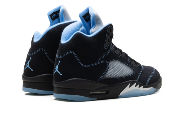 Air Jordan 5 Low 'Black / University Blue' 2026 Sneakers