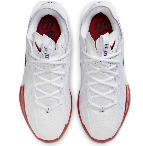 Nike Air Zoom G.T. Cut 3 EP White Black Red DV2918-103