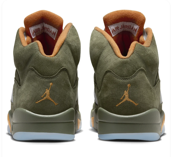 Air Jordan 5 Retro 'Olive' 2024 Sneakers