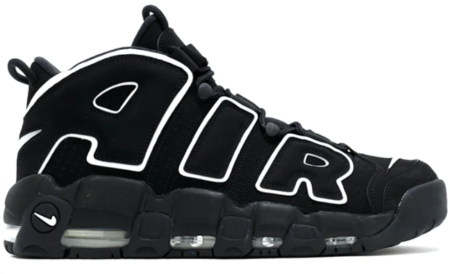 Nike Air More Uptempo Black White 2020 414962-00