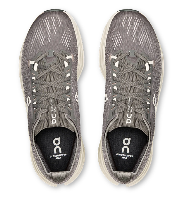 Men's On Cloudsurfer Max Running Shoes - Gray
