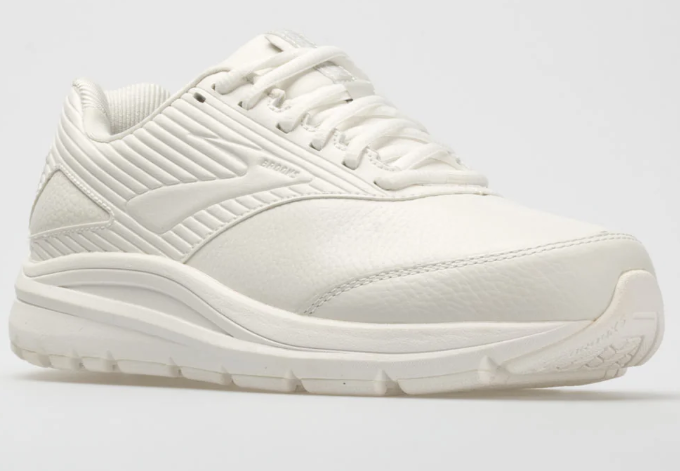 Brooks Addiction Walker 2 White Women's Walking Shoes