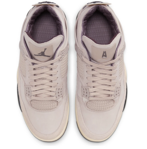 A Ma Maniére x Women's Air Jordan 4 'Fossil Stone' Sneakers