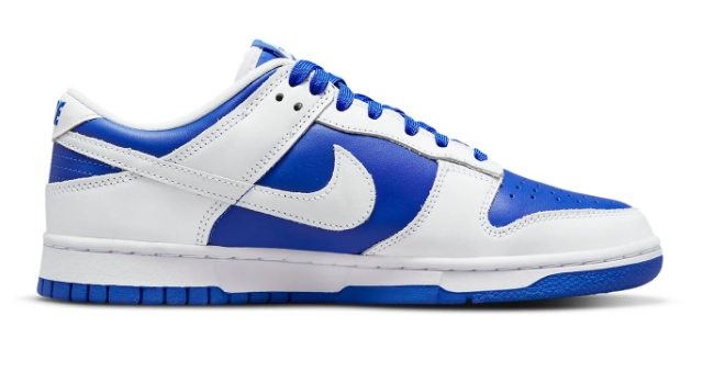 Nike Dunk Low 'Racer Blue White' Basketball Sneakers | DD1391-401