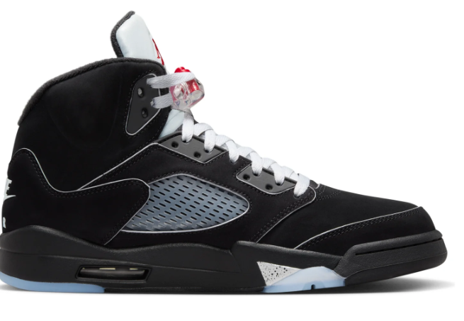 Air Jordan 5 Retro OG 'Black Metallic Reimagined' Sneakers