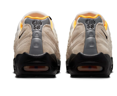 Nike SB Air Max 95 Club 58 Sail / Black / Laser Orange