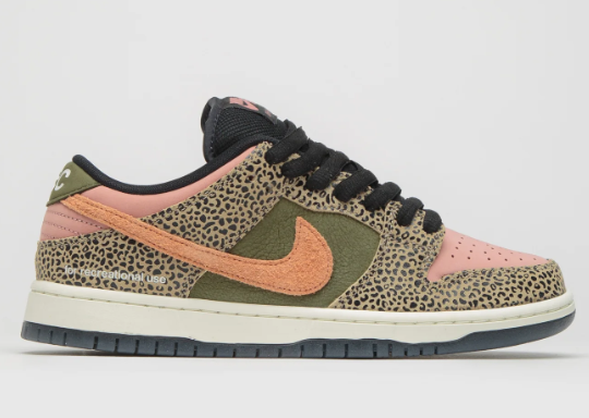 Nike SB x Arts-Rec Dunk Low Pro QS Khaki / Amber Brown / Rough Green / Rust Pink IH3211-200