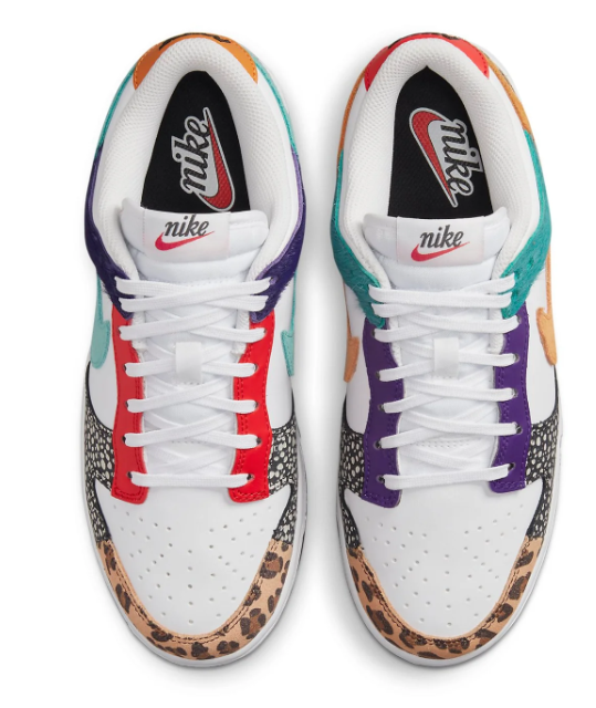 Women's Nike Dunk Low SE 'Safari Mix' Sneakers - DN3866-100