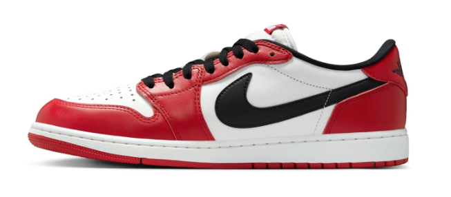 Men's Air Jordan 1 Low OG 'Banned' Varsity Red / Black