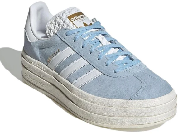 Women's adidas Gazelle Bold 'Clear Sky' Platform Sneakers