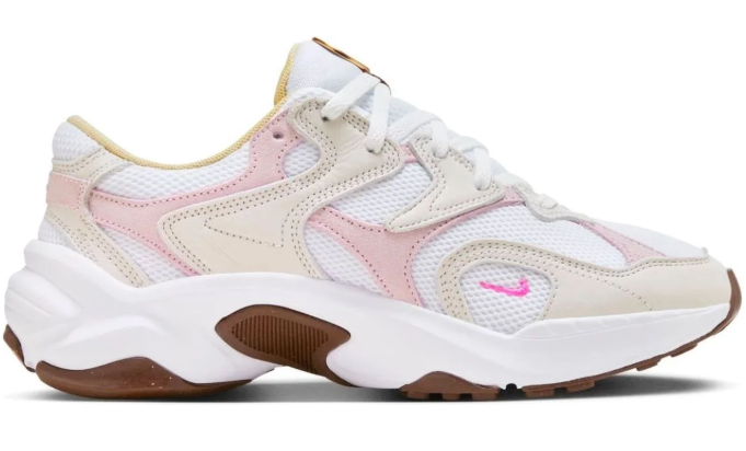 Women's Nike AL8 Sneakers - White / Pink / Brown HM3691-130