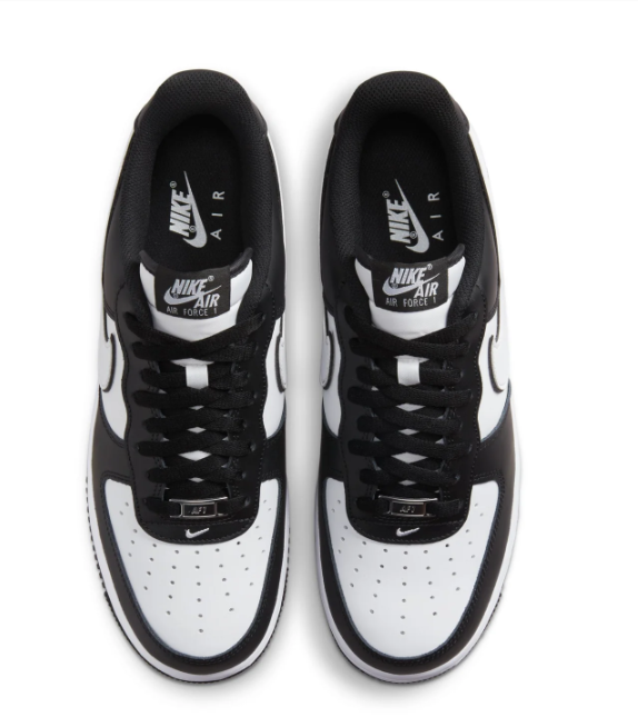 Nike Air Force 1 Low '07 'Panda' Black White Men's Sneakers