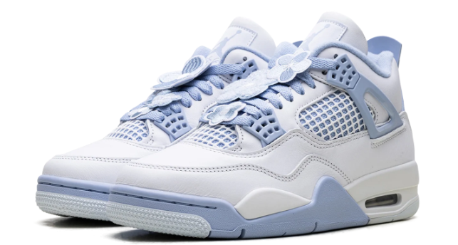 Women's Air Jordan 4 Sneakers - Aluminum “Forget Me Not” HV0823-100